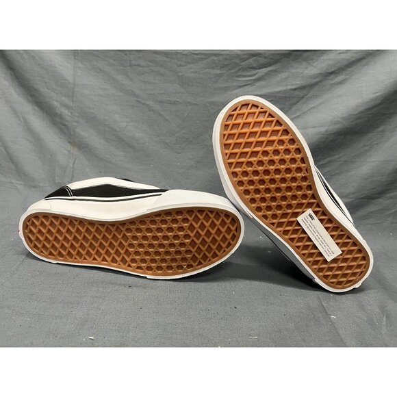 Vans Kids Knu Skool Sneakers Stripe Black White Size 1 NEW NO BOX! - Picture 11 of 11